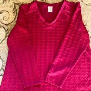 Women’s Red Blouse. Shirt is red (see tag photos)